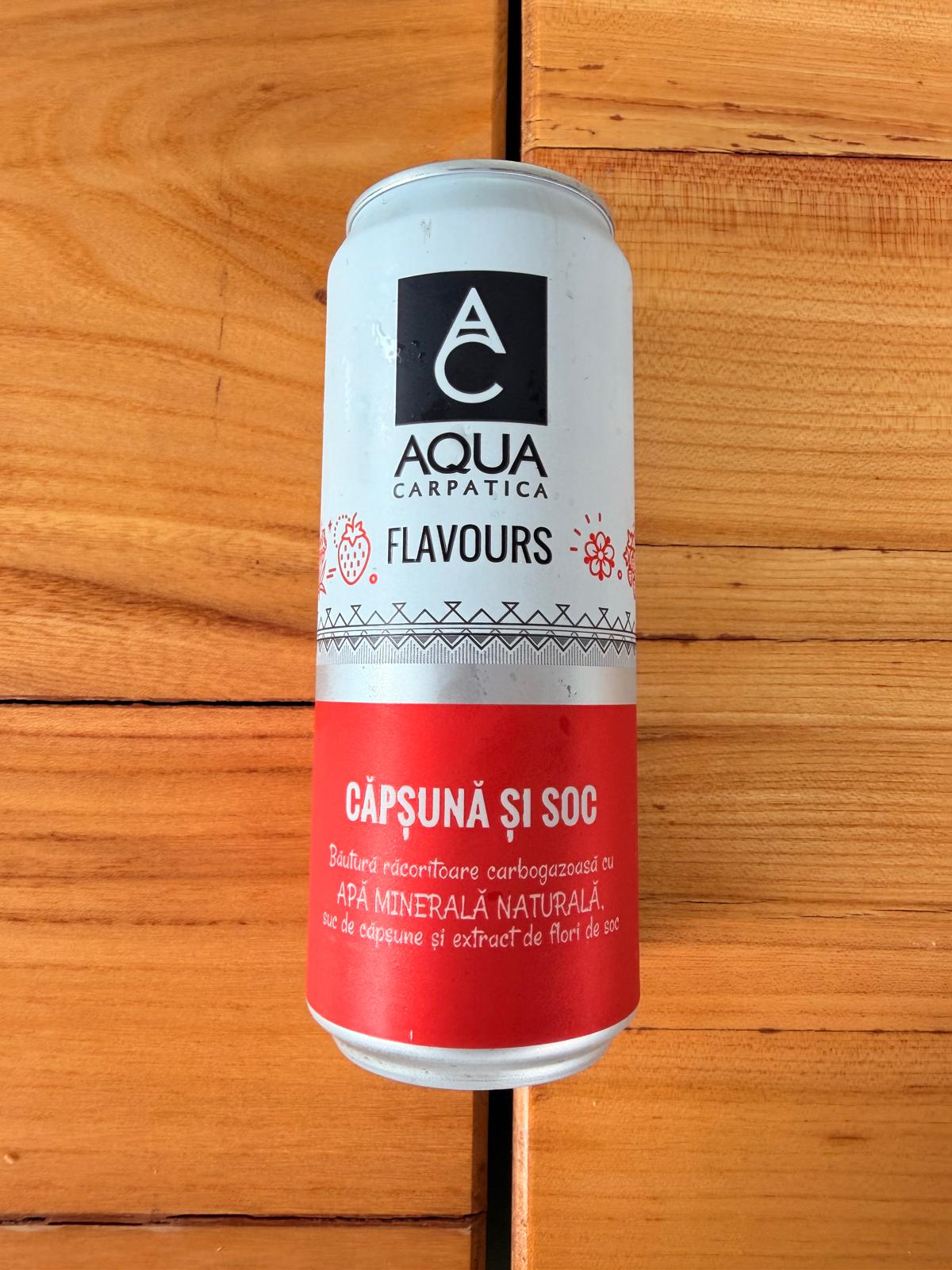 Aqua Carpatica Strawberry & Elderflower