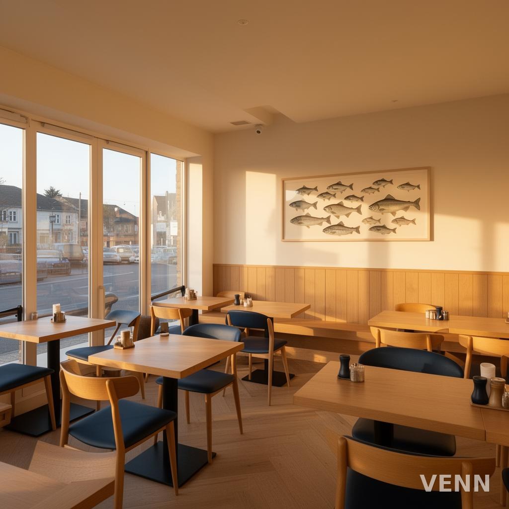Interior Venn Bistro Iași