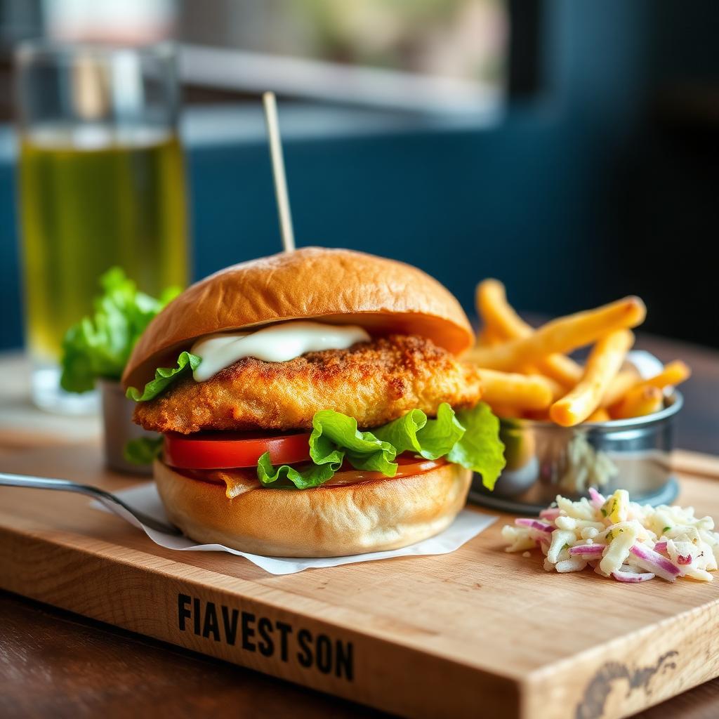 Fishburger Menu